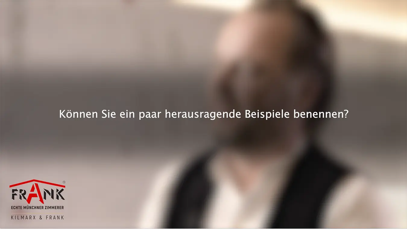 KILMARX-FRANK Zimmerei Muenchen - YouTube Video